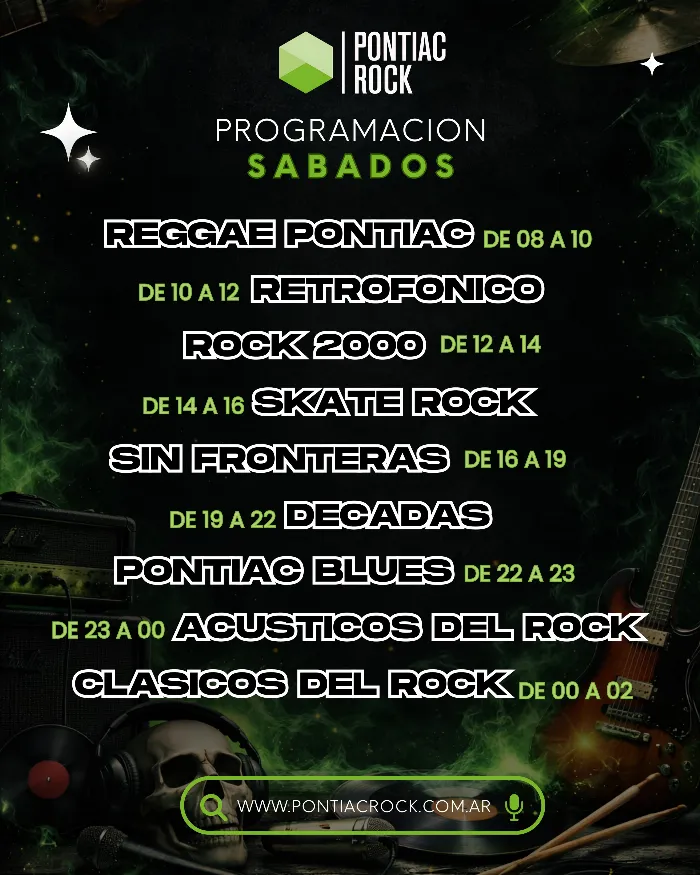Programación Pontiac Rock